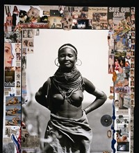 Peter Beard collage