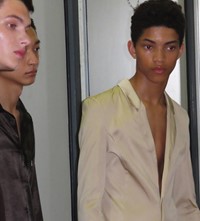 Ludovic de Saint Sernin designer SS20 show Paris models