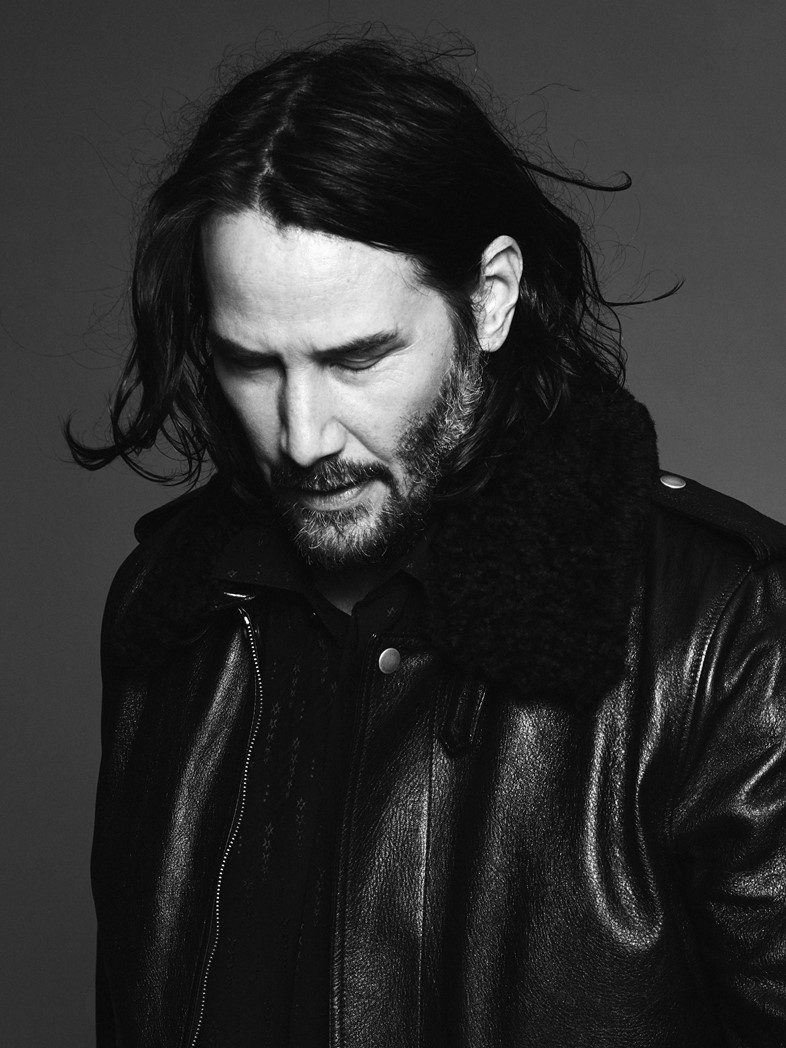 Keanu Reeves fashion style Saint Laurent 2019 David Sims