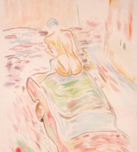 Gus Van Sant Hollywood painting watercolour exhibition 2018 