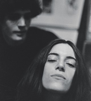 Patti Smith and Robert Mapplethorpe by Lloyd Ziff