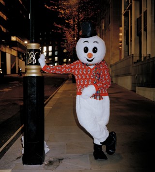 Christmas jumpers 2019 Samuel John Butt Reuben Esser snowman