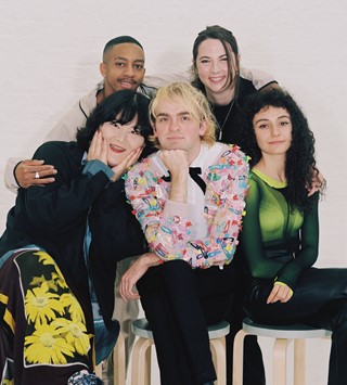 Fashion East AW20 lineup group portrait