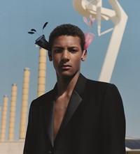 LOEWE Men&#39;s SS20 Publication Tyler Mitchell Barcelona