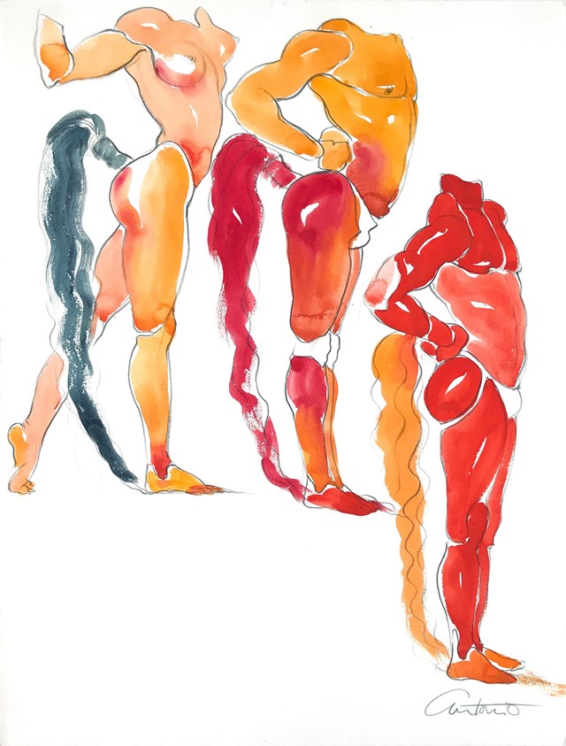 Body Study, models unknown, c. 1982